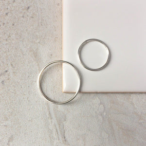 Sterling Silver Stacking Rings Ring Fawn and Rose 